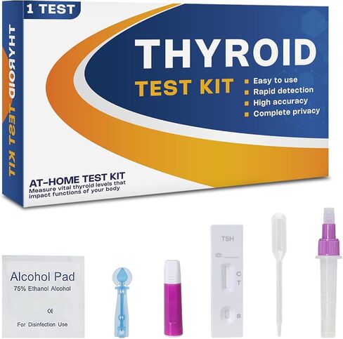 Thyroid Testing kit - at-Home Collection Kit - from Hypothyroidism Expert Doctors-Accurate and Reliable TSH Test kit in Kuwait