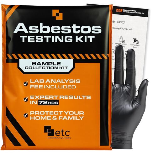 etc Asbestos Home Testing Kit DIY Sample Collection with NVLAP Accredited Lab Fee Included, Asbestos Test Kit, Protect Your Home & Family in Saudi Arabia