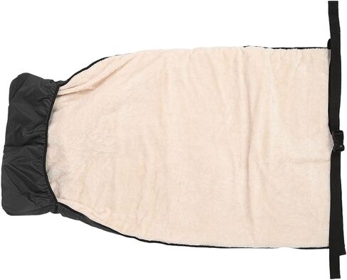 Wheelchair Blanket ,Flannel Thickened Blanket,Soft Breathable Washable Half Wrapped Keep Warm Activities for Elderly Home Hospital Nursing Homes Indoor Outdoor Activities (Black) in Saudi Arabia
