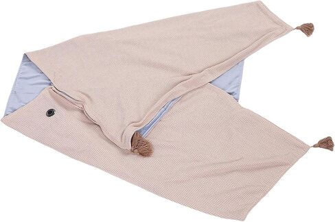USB Heated Blanket Wrap Luxurious Waffle Fleece Efficient Heating for Home Office Apricot in Saudi Arabia