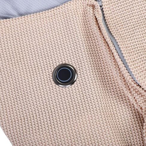 USB Heated Blanket Wrap Luxurious Waffle Fleece Efficient Heating for Home Office Apricot in Saudi Arabia