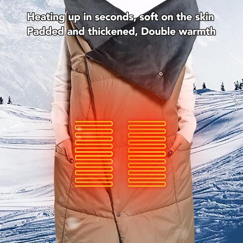 Heated Blanket 6 Heat Generating Zones Warming Blanket Three Position Temperature Adjustment Function Heater Pad with Carbon Fiber Machine Wash Hand Wash for Winter Weather in Saudi Arabia