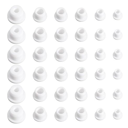 30 Pcs Salt and Pepper Stoppers Plugs Silicone Salt Shaker Stoppers Plug Bottle Stopper Soft Shaker Plug Replacement Reusable 8/9.5/11.5/12.5/13.5/15 mm Stopper Plugs for Pots Bottles Home Kitchen in Saudi Arabia