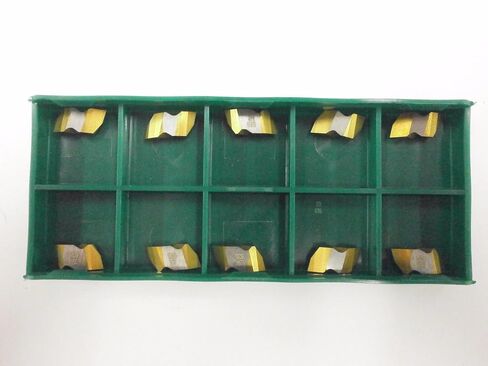 10pc) ToolFlo FLT 2R GP50 Top Notch Coated Carbide Inserts 60° V Threading NT 2R in Saudi Arabia