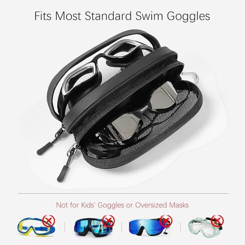 WOMACO Double Swimming Goggles Case for 2 Pairs in Kuwait