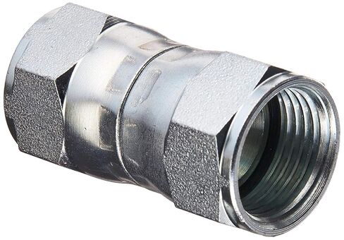 6565-05-05 محول هيدروليكي 5/16 "أنثى JIC دوارة X 5/16" أنثى JIC دوارة من الفولاذ الكربوني in Saudi Arabia