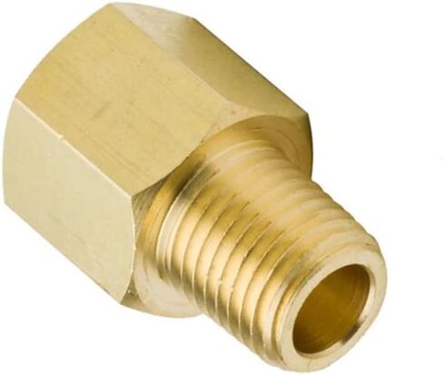 2 Pack, 3/4 x 1/2 Reducer, 3/4" Female NPT x 1/2" Male NPT Brass Reducer. Fitting Thread Adaptor, Conversion Fitting, 2 Pcs in Saudi Arabia