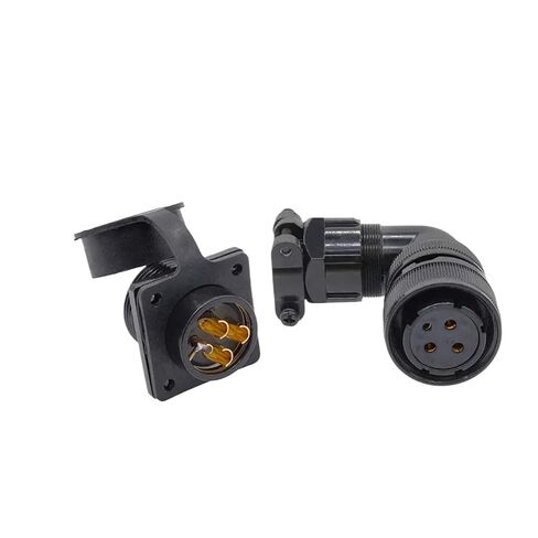 Connector YD28 4-pin 3P+E YD28K15T metal protection plug socket motor(Black-15 pin) in Kuwait