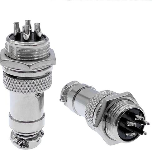 GX16*10PCS cable connector 5/8 inch 2-pin 3-pin 4-pin 5-pin 6-pin 7-pin 8-pin 9-pin 10-pin female socket connector(9PIN socket10PCS) in Kuwait