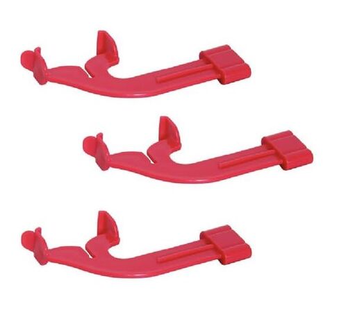 3/Pack Dental XCP-DS 1V Bitewing Basket, 6100 Digital Sensor Holders, Red B-Blocks Autoclavable #1 Vertical in Saudi Arabia