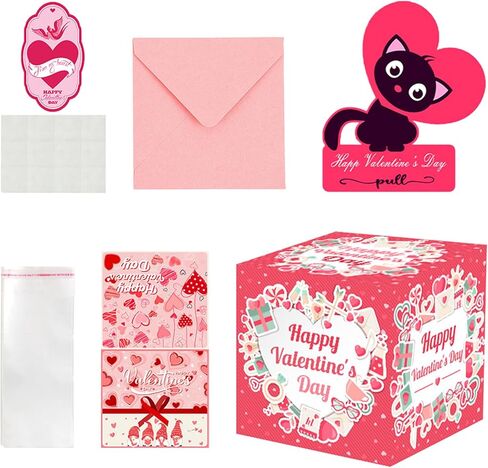 Money Pull Box for Cash,Interactive Atmosphere Prop - Money Cash Roll Box for Valentine's Day,for Home Living Rooms Shop Holiday Events Party Festivals Celebrations Girlfriend Wife in Saudi Arabia