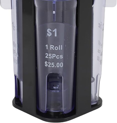 aqxreight 5 in Change Sorter Tube Plastic Manual Change Counter for Employee Retailer Store Hotel Restaurant Counter in T 5 in SorterManual CounterManual in Saudi Arabia