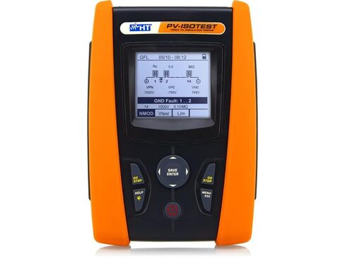 HT Instruments PV-ISOTEST - 1500V PV Insulation and Continuity Tester with GFL Function in Saudi Arabia