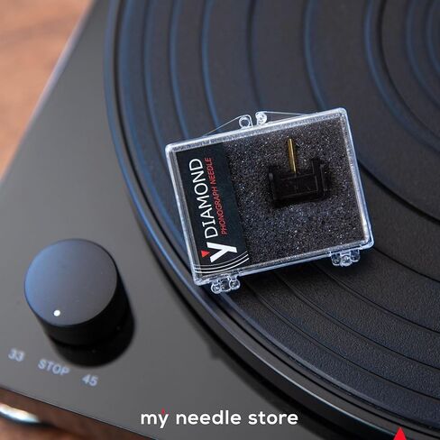 Needle Replacement Stylus for Shure VN-35E / VN-385, Compatible with Shure V-15 Type III Cartridge, Elliptical Black Diamond Tip from My Needle Store, 110-DE in Kuwait