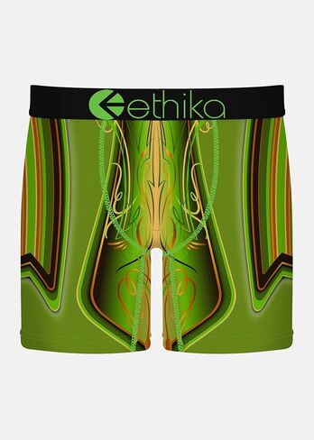 ملابس داخلية قصيرة متوسطة الطول للرجال من Ethika، ملابس داخلية قابلة للتمدد في 4 اتجاهات - طلاء الحلوى in Saudi Arabia