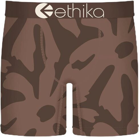 Ethika Men’s Mid Boxer Brief, 4-Way Stretch Performance Underwear - Palms in Saudi Arabia