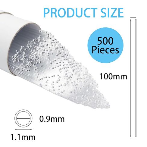 One End Sealed Glass Tube for Laboratory Melting Point Testing,500pcs Glass Capillary Tubes,100 mm Micro Glass Capillary Tubes,0.9mm ID,Pack of 500 in Kuwait