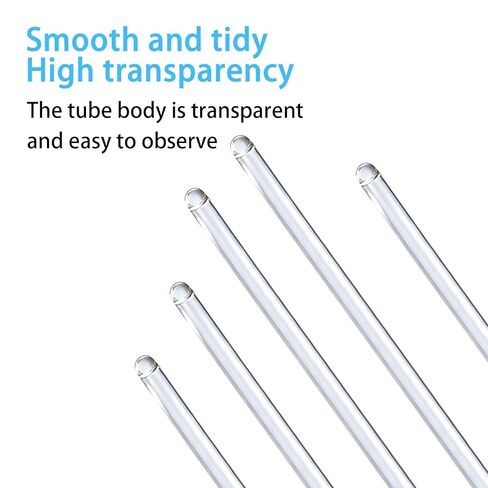 One End Sealed Glass Tube for Laboratory Melting Point Testing,500pcs Glass Capillary Tubes,100 mm Micro Glass Capillary Tubes,0.9mm ID,Pack of 500 in Kuwait