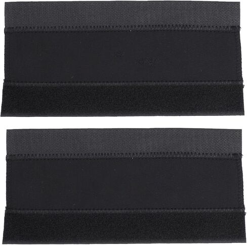 2Pcs Chainstay Protector, Magic Paste Bike Frame Chain Protector, Neoprene Bike Chain Protection with Nylon Band, 8.7x4.7in Chain Guard Protector for Multi Speed Bikes in Kuwait