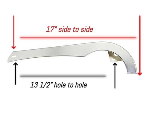 Bike 20 Chain Guard 611 Chrome Color Material: Steel .Bicycle Chain Guard in Saudi Arabia