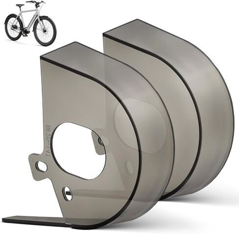 Milisten Bike Chain Cover 2 Pack Chain Guard Protector Sleeve for Mountain and Road Bikes Easy Installation Durable Oil-Resistant Plastic 4.52X3.93X1.25 Inch in Saudi Arabia