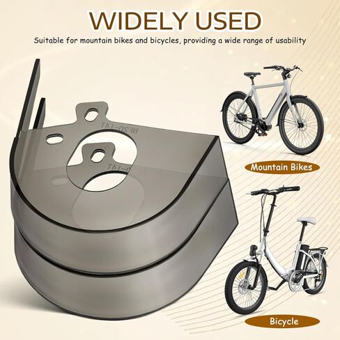 Milisten Bike Chain Cover 2 Pack Chain Guard Protector Sleeve for Mountain and Road Bikes Easy Installation Durable Oil-Resistant Plastic 4.52X3.93X1.25 Inch in Saudi Arabia