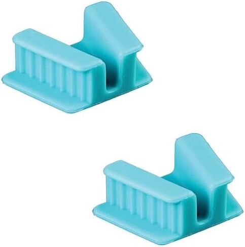 2 Pcs Dental Mouth Props Silicone Medium Child Turquoise Autoclavable Dental Bite Blocks Latex Free (9050) in Saudi Arabia