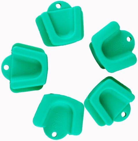 Airgoesin 5pcs Dental Oral Silicone Mouth Prop Bite Blocks, Large Size Adult Size Latex Free Cheek Retractor 135 Degrees Celsius Sterilized Latex Free in Saudi Arabia
