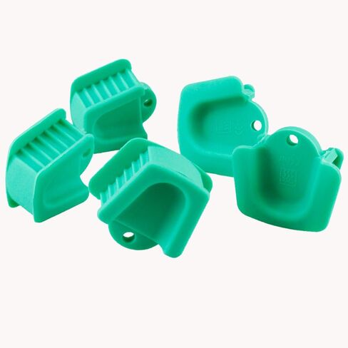 Airgoesin 5pcs Dental Oral Silicone Mouth Prop Bite Blocks, Large Size Adult Size Latex Free Cheek Retractor 135 Degrees Celsius Sterilized Latex Free in Saudi Arabia