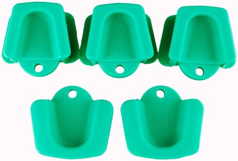 Airgoesin 5pcs Dental Oral Silicone Mouth Prop Bite Blocks, Large Size Adult Size Latex Free Cheek Retractor 135 Degrees Celsius Sterilized Latex Free in Saudi Arabia