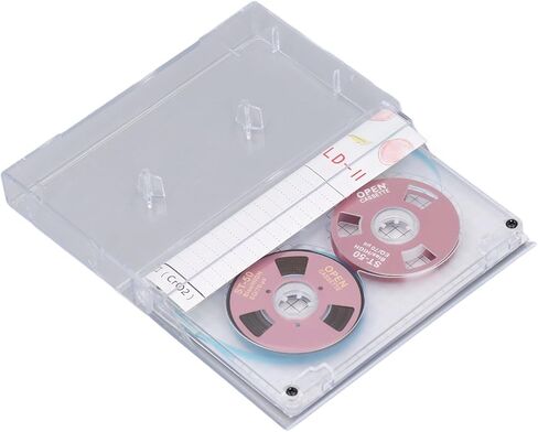 SUNGOOYUE Blank Cassette Tapes, 46min Recording Time Low Noise DIY Reel to Reel Cassettes, with High Strength PC and Aluminum Alloy, for Music Recording and Playback (Gold) in Saudi Arabia