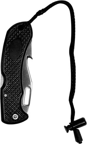 Scuba Choice Foldable BCD Knife – 3.5" Corrosion-Resistant Stainless-Steel Blade, Ergonomic Non-Slip Handle, Compact and Lightweight, Ideal for Scuba Diving, Spearfishing, Survival, and Water Sports in Saudi Arabia