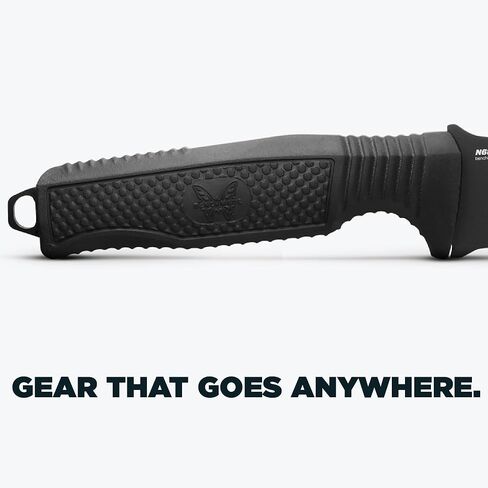 Benchmade - سكين الغوص التكتيكي H20 بمقبض سانتوبرين أسود (112SBK-BLK H20) in Saudi Arabia
