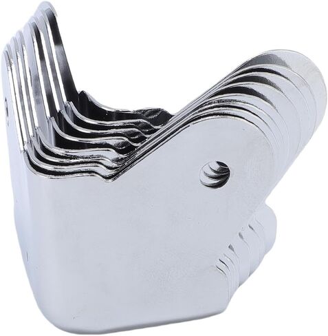 SUNGOOYUE 16pcs Speaker Corner Guards, Iron Angle Protectors for Speaker Cabinet Guitar Amplifier Stage, with Mounting Screws, for Furniture PA DJ Audio Sound Case Protection in Saudi Arabia
