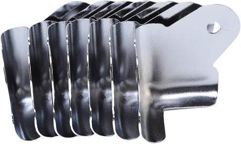SUNGOOYUE 16pcs Speaker Corner Guards, Iron Angle Protectors for Speaker Cabinet Guitar Amplifier Stage, with Mounting Screws, for Furniture PA DJ Audio Sound Case Protection in Saudi Arabia