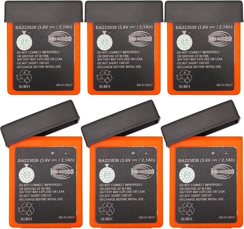 6PCS 3.6V BA223030 Battery for HBC Crane Remote Control Battery in Saudi Arabia