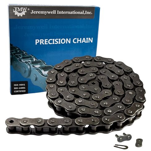 Jeremywell 100 Roller Chain 10 Feet with 1 Connecting Link in Saudi Arabia