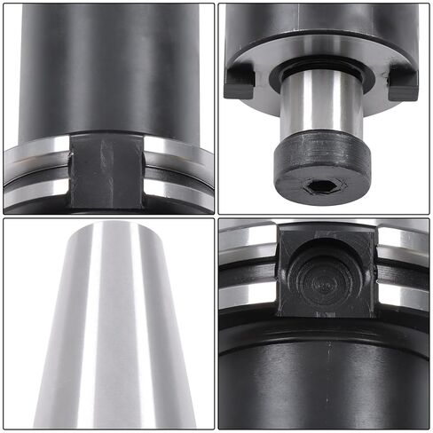 findmall CAT40 3/4" x 4" Shell Face Mill Tool Holder, Pilot TIR 0.0002", 54-60 HRC Alloy Steel, Shell Mill Arbor Balanced to G6.3 15,000 RPM for CNC Milling Machines in Saudi Arabia