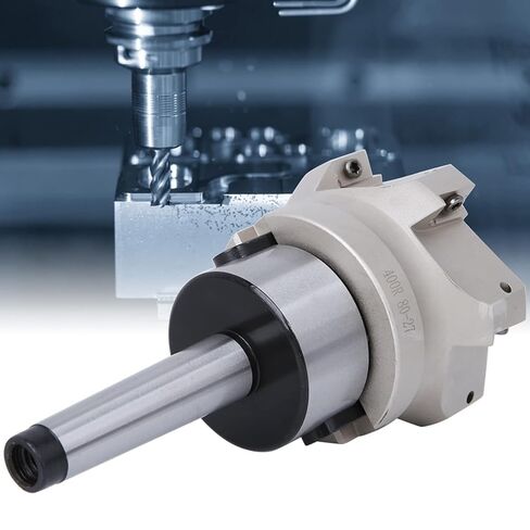 MT2 FMB27 كوليت تشاك حامل 80 27 6 فلوت CNC مطحنة الوجه مع 1604APMT إدراج أداة طحن عالية الدقة لعمليات القطع المعدنية الصناعية (MT2-FMB27 + 80 سكين in Saudi Arabia
