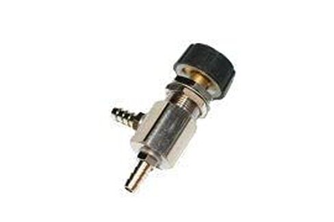 Needle Valve w/Black Cap Knob & Large Barbs in Saudi Arabia