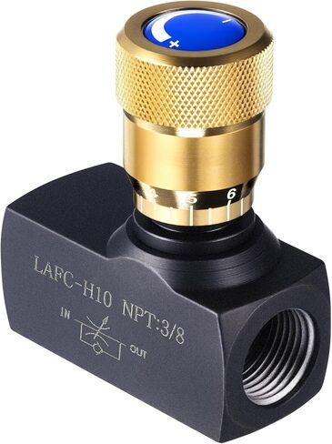 Pelopy 3/8 Inch Npt Ports Hydraulic Flow Control Needle Valve with Free Reverse Flow in Saudi Arabia