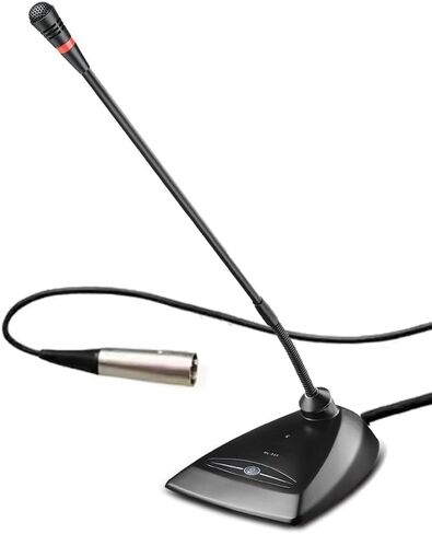 MX418 Professional Wired Conference Microphone with XLR, 5m Cable, 48V Phantom Power, Omnidirectional Desktop Boundary Mic for Boardroom and Office in Saudi Arabia