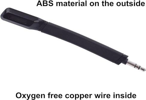 ذراع ميكروفون بديل لسماعة G733، ذراع ميكروفون قابل للفصل للتوصيل والتشغيل مع مادة ABS وسلك نحاسي خالٍ من الأكسجين، ملحقات ميكروفون للألعاب محدثة in Kuwait