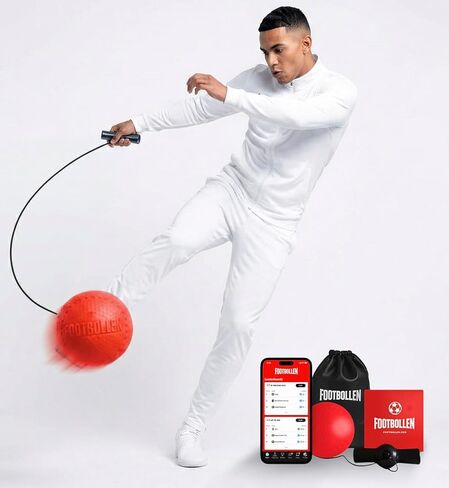 كرة القدم فوتبولن – تدريب تفاعلي لكرة القدم للأطفال والمراهقين والكبار | تحسين التنسيق بين القدم والعين وخفة الحركة والتحكم في الكرة in Kuwait