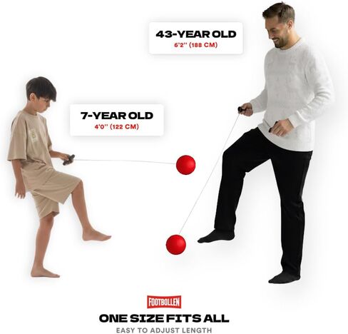 كرة القدم فوتبولن – تدريب تفاعلي لكرة القدم للأطفال والمراهقين والكبار | تحسين التنسيق بين القدم والعين وخفة الحركة والتحكم في الكرة in Kuwait