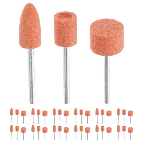 Kisangel 45pcs Mounted Grinding Stone Bits for Electric Rotary Tool Versatile Abrasive Wheels for Polishing Sanding and Sharpening Jade and Gemstones with Precision Control in Saudi Arabia