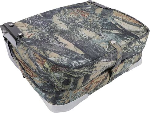 Pissente Folding Boat Seat, Low Back Padded Marine Seat With Backrest, Aluminum Alloy Hinges, For Pontoon Canoe Fishing Boats in Kuwait