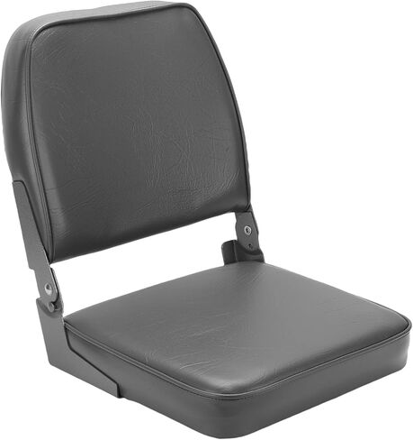 Zerodis Folding Boat Seat Marine Grade Foam Padding Comfortable Low Back Chair for Pontoon Canoe and Bass Fishing Boat Yacht Series in Saudi Arabia