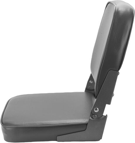 Zerodis Folding Boat Seat Marine Grade Foam Padding Comfortable Low Back Chair for Pontoon Canoe and Bass Fishing Boat Yacht Series in Saudi Arabia