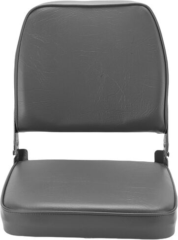Zerodis Folding Boat Seat Seating Comfortable Low Back Chair for Pontoon Canoe and Bass Fishing Folding Boat Seat Marine Grade Foam Padding Other Vehicles in Saudi Arabia